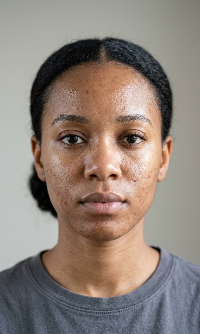 Avant — Amina D., 28 ans